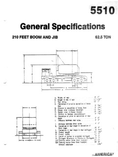 American 5510 Specifications