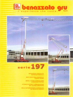 Benazzato Gru 197 S Specifications