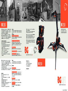 BG LIFT - Brennero Gru M 250 Specifications