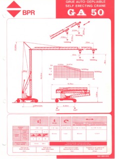 BPR GA 50 Specifications