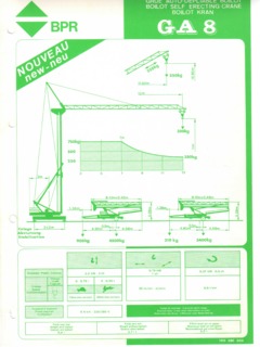 BPR GA 8 Specifications
