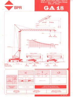 BPR GA 18 Specifications
