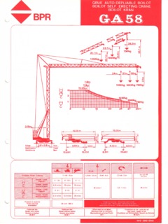 BPR GA 58 Specifications