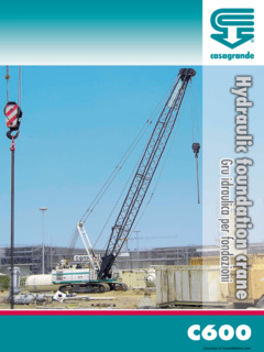 Casagrande C600 Specifications
