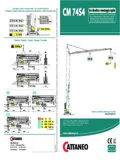 Cattaneo CM 74S4 Specifications