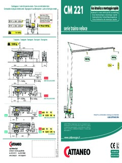 Tower Cranes Cattaneo Specifications CraneMarket