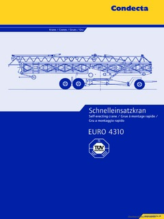 Condecta EURO 4310 Specifications
