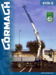 Cormach 8700 E4 Specifications