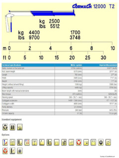 Cormach 12000 T2 Specifications