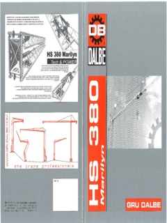 Dalbe HS 380 MARILYN Specifications