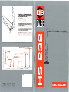 Dalbe HS 232 Specifications