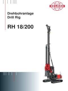 Delmag RH 18/200 Specifications