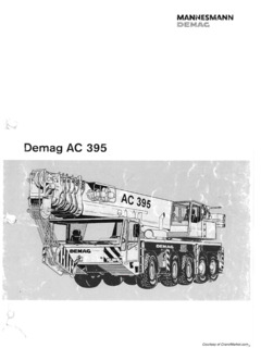 Demag AC 395 Specifications