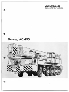 Demag AC 435 Specifications
