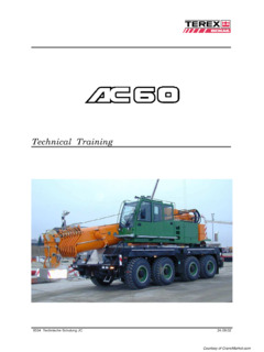 Demag AC 60 Specifications