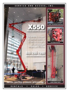 Denka Lift X550 Specifications