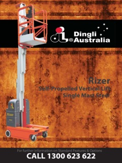 Dingli Australia RIZER MV075-E Specifications