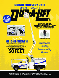 Dur-A-Lift DTAXS-45 Specifications
