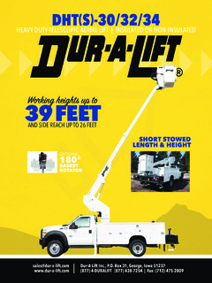 Dur-A-Lift DHTS-34 Specifications