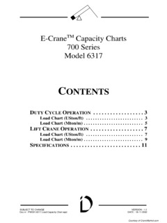 E-Crane 6317 Specifications
