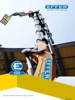 Effer 1255 6S+JIB 6S Specifications