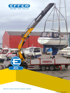 Effer 855 6S+JIB Specifications