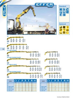 Effer 275.11 C 4S+JIB 3S HEAVY DUTY Specifications