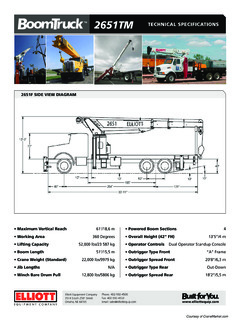 Elliott 2651F Specifications