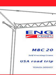 ENG Cranes MBC 20 Specifications