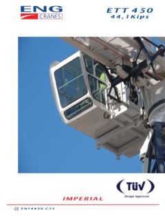 ENG Cranes ETT 450-20 Specifications