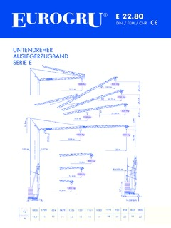 EUROGRU E 22.80 Specifications