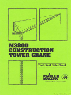Favelle Favco M380D Specifications