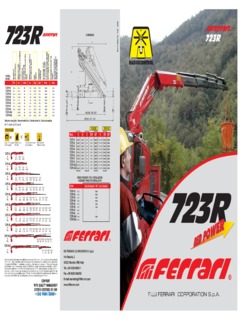 Ferrari SC723R A5 Specifications