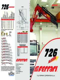 Ferrari SC726 A2 Specifications