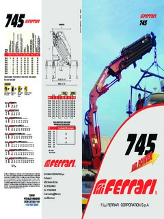 Ferrari 745 A2 Specifications