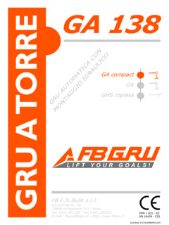 FMGru GA 138 Specifications