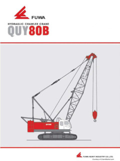 FUWA QUY80B Specifications