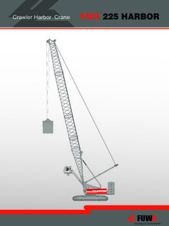 FUWA FWX 225 HARBOR Specifications