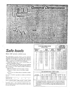 Galion 150P Specifications