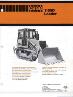 Gehl DL11-55 Specifications