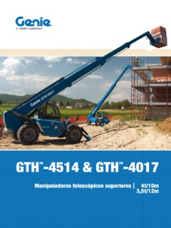 Genie GTH-4017 Specifications
