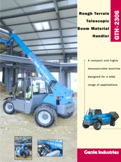 Genie GTH-2306 Specifications