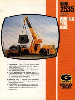 Grove MODEL 2535 Specifications