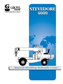 Grove S4000 Specifications