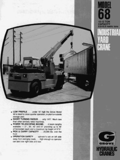 Grove IND68 Specifications