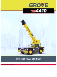 Grove YB4410 Specifications
