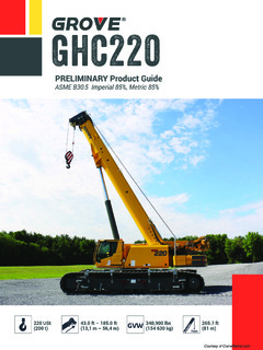 Grove GHC220 Specifications