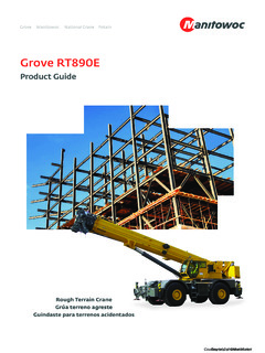 Grove RT890E-4 Specifications
