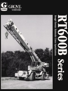 Grove RT600B Specifications