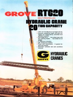 Grove RT620 Specifications